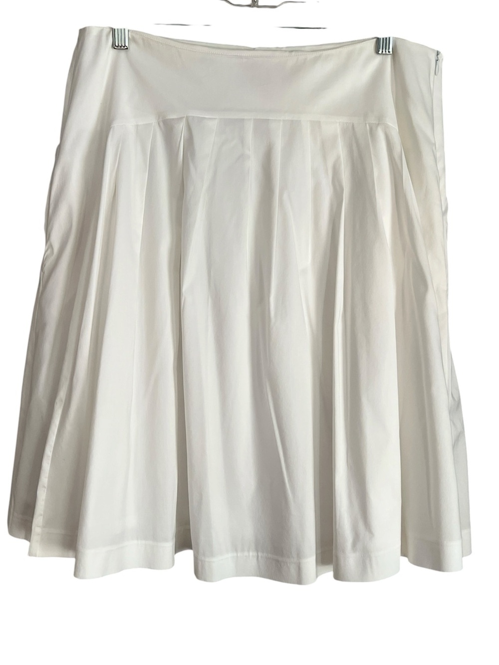 LaVia 18  Pleated Side Zip Fully Lined Skirt Size U.S. 12 (IT 46)